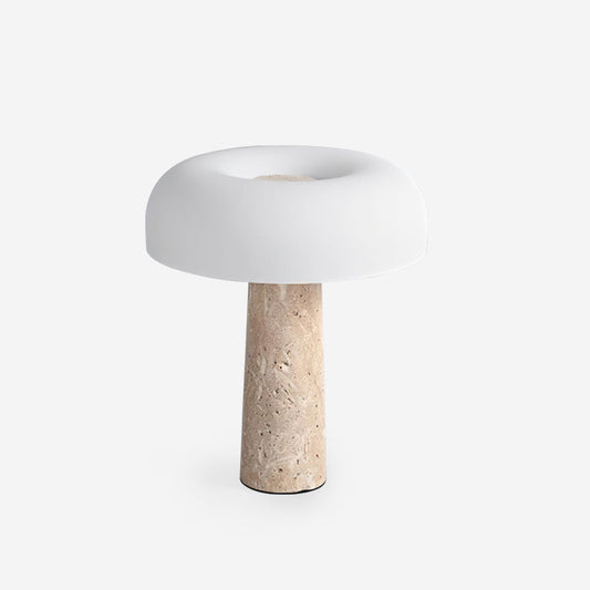 Lámpara de Mesa de Travertino Kine