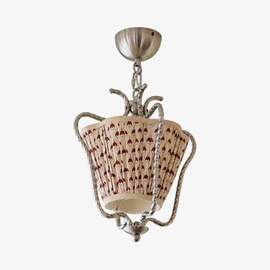 Plafonnier floral romantique Solmire – Lampe de plafond style cottage pour salle à manger ou îlot de cuisine