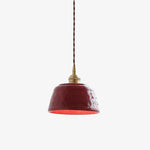 Carica l'immagine nella visualizzazione Galleria, Red ceramic pendant light