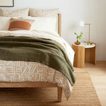 Load image into Gallery viewer, Brina Glass USB Table Lamp - Modern Bedside Desk Light with Style