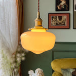 Carica l'immagine nella visualizzazione Galleria, Lampada a sospensione retrò Radiant Lantern in vetro