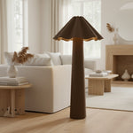 Załaduj obraz do przeglądarki galerii, Weavara Rzeźbiarska Lampa Podłogowa – Nowoczesny Przejściowy Design do Salonów i Pokoi Wypoczynkowych