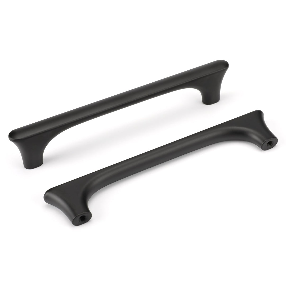 Modern Metal Black Cabinet Handles Drawer Pulls