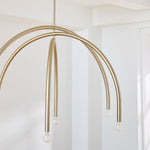 Load image into Gallery viewer, Borvia Arc Chandelier - Simple Modern Rotatable Lamp Arm