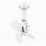 Carica l'immagine nella visualizzazione Galleria, Wall and ceiling compact fan in white