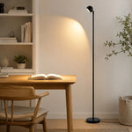Załaduj obraz do przeglądarki galerii, Minimalist Black Smart Remote Floor Lamp