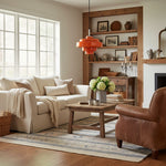 Bild in die Galerieansicht laden, Koloro Millie Glas-Hängeleuchte – Retro-Design Pendelleuchte für Wohnzimmer oder Essbereich