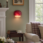 Cargar imagen en el visor de la Galería, Lámpara de Pared Clinco de Vidrio Coloreado – Luz de Acento Retro para Interiores