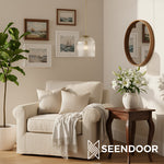 Afbeelding laden in galerijweergave, Bravira geribbelde glazen hanglamp - elegante keuken eilandlamp