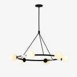 Load image into Gallery viewer, Brelia Round Light Chandelier - Modern Globe Chandelier in Stylish Design