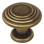 Load image into Gallery viewer, Cosmas Antique Brass Cabinet Pull – Satin Brass Kitchen Handle
