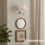 Load image into Gallery viewer, Luvora Textured Fabric Multi-Head Wall Light for Hallway & Bedroom