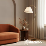 Load image into Gallery viewer, Luvora Pleated Shade – Modern Floor Lamp for Living Room & Bedroom