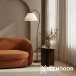 Load image into Gallery viewer, Luvora Pleated Shade – Modern Floor Lamp for Living Room & Bedroom