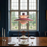 Carica l'immagine nella visualizzazione Galleria, Lampada a sospensione Danish Design – Design nordico scandinavo multicolore per sala da pranzo e soggiorno N38