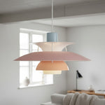 Carica l'immagine nella visualizzazione Galleria, Lampada a sospensione Danish Design – Design nordico scandinavo multicolore per sala da pranzo e soggiorno N38