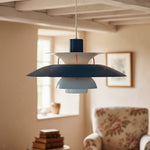 Carica l'immagine nella visualizzazione Galleria, Lampada a sospensione Danish Design – Design nordico scandinavo multicolore per sala da pranzo e soggiorno N38