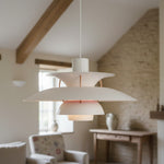 Carica l'immagine nella visualizzazione Galleria, Lampada a sospensione Danish Design – Design nordico scandinavo multicolore per sala da pranzo e soggiorno N38