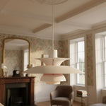 Carica l'immagine nella visualizzazione Galleria, Lampada a sospensione Danish Design – Design nordico scandinavo multicolore per sala da pranzo e soggiorno N38