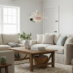 Carica l'immagine nella visualizzazione Galleria, Lampada a sospensione Danish Design – Design nordico scandinavo multicolore per sala da pranzo e soggiorno N38