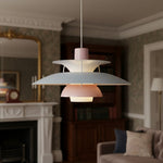 Carica l'immagine nella visualizzazione Galleria, Lampada a sospensione Danish Design – Design nordico scandinavo multicolore per sala da pranzo e soggiorno N38