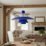 Carica l'immagine nella visualizzazione Galleria, Lampada a sospensione Danish Design – Design nordico scandinavo multicolore per sala da pranzo e soggiorno N38