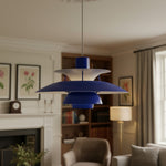 Carica l'immagine nella visualizzazione Galleria, Lampada a sospensione Danish Design – Design nordico scandinavo multicolore per sala da pranzo e soggiorno N38