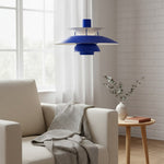 Carica l'immagine nella visualizzazione Galleria, Lampada a sospensione Danish Design – Design nordico scandinavo multicolore per sala da pranzo e soggiorno N38