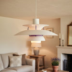 Carica l'immagine nella visualizzazione Galleria, Lampada a sospensione Danish Design – Design nordico scandinavo multicolore per sala da pranzo e soggiorno N38