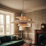 Carica l'immagine nella visualizzazione Galleria, Lampada a sospensione Danish Design – Design nordico scandinavo multicolore per sala da pranzo e soggiorno N38