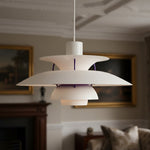 Carica l'immagine nella visualizzazione Galleria, Lampada a sospensione Danish Design – Design nordico scandinavo multicolore per sala da pranzo e soggiorno N38