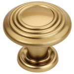 Load image into Gallery viewer, Cosmas Antique Brass Cabinet Pull – Satin Brass Kitchen Handle