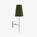 Carica l'immagine nella visualizzazione Galleria, Lampada da Parete con Paralumi in Lino Bianco Derlina – Lampada Retrò Multi-Testa in Metallo