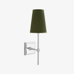 Carica l'immagine nella visualizzazione Galleria, Lampada da Parete con Paralumi in Lino Bianco Derlina – Lampada Retrò Multi-Testa in Metallo