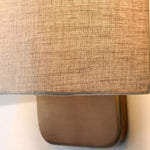 Load image into Gallery viewer, Maris Modern Linen Shade Metal Wall Sconce
