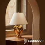 Carica immagine nel visualizzatore della Galleria, Pawdia Figurina Animale – Lampada da Tavolo in Poliresina per Camera da Letto e Soggiorno