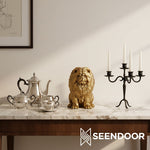 Carica immagine nel visualizzatore della Galleria, Pawdia Figurina Animale – Lampada da Tavolo in Poliresina per Camera da Letto e Soggiorno