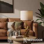 Carica immagine nel visualizzatore della Galleria, Pawdia Figurina Animale – Lampada da Tavolo in Poliresina per Camera da Letto e Soggiorno