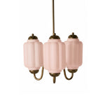 Load image into Gallery viewer, Eloise Vintage Glass Chandelier - Milk Glass Home Accent
