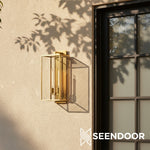 Load image into Gallery viewer, Norell Modern Architectural Style – Wall Lamp for Bedroom or Entryway