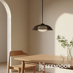 Load image into Gallery viewer, Elorina Perforated Shade Modern Pendant Light for Kitchen & Dining
