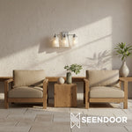 Load image into Gallery viewer, Derlina Classic Multi-head Glass Shade Wall Lamp for Bathroom & Bedroom