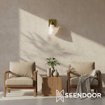 Load image into Gallery viewer, Derlina Classic Multi-head Glass Shade Wall Lamp for Bathroom & Bedroom