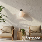 Load image into Gallery viewer, Rivrona Fluted Design Modern Wall Lamp for Entryway & Study