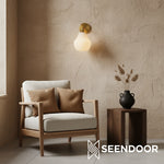 Load image into Gallery viewer, Rivrona Fluted Design Modern Wall Lamp for Entryway & Study