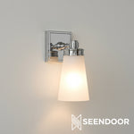 Load image into Gallery viewer, Derlina Classic Multi-head Glass Shade Wall Lamp for Bathroom & Bedroom