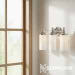 Load image into Gallery viewer, Kalvora Curved Arm Design Modern Wall Sconce for Bedroom & Living Room