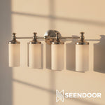 Load image into Gallery viewer, Kalvora Curved Arm Design Modern Wall Sconce for Bedroom & Living Room