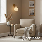 Load image into Gallery viewer, Rivrona Fluted Design Modern Wall Lamp for Entryway & Study