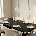 Load image into Gallery viewer, Rivrona Ribbed Fluted Modern Pendant Light for Dining & Kitchen